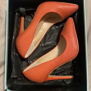 Beautiful orange heels